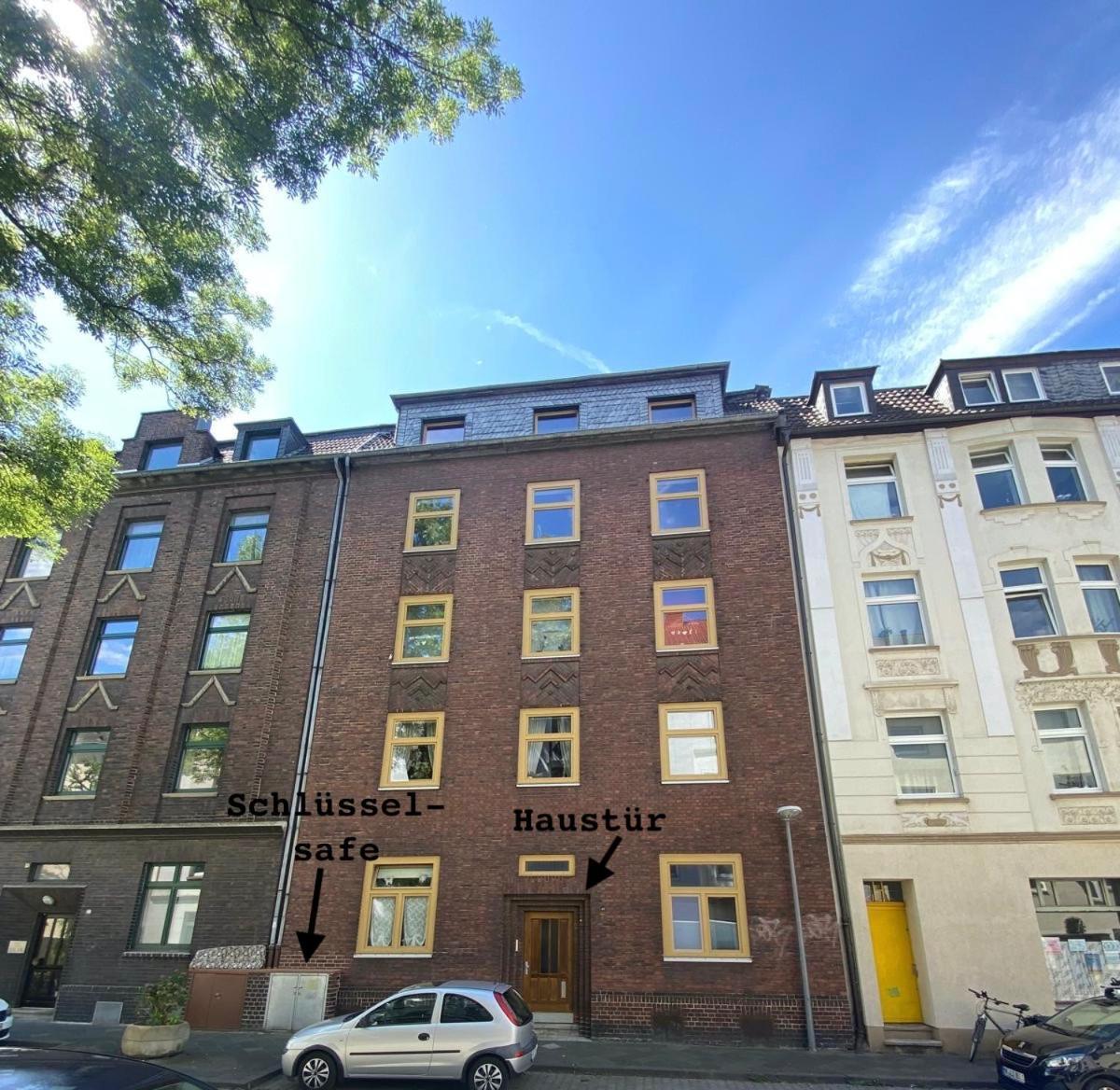 Feelslikehome - Stylische Und Zentrale Altbauwohnung Mit Terrasse&Garten Bochum Exterior photo